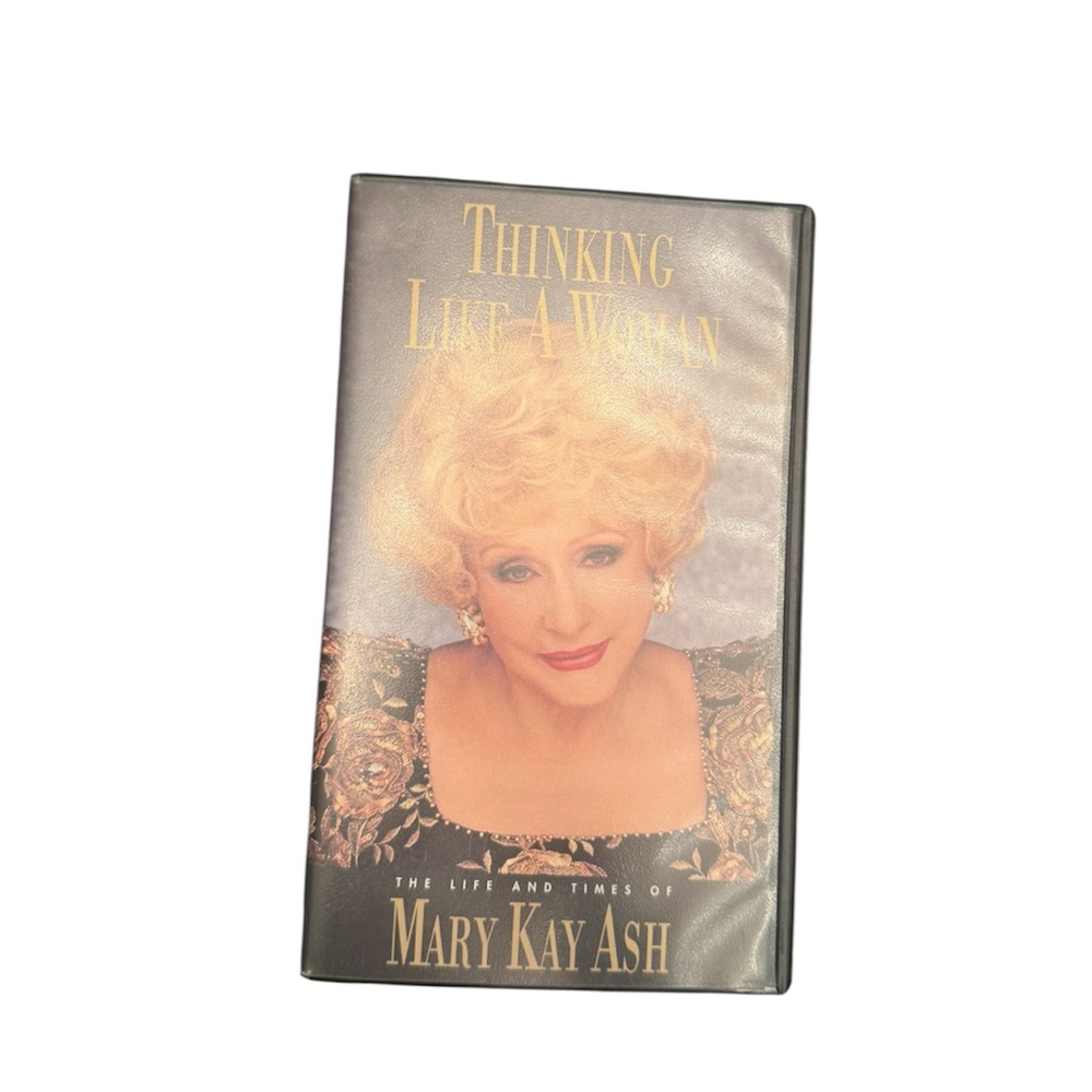 Mary Kay Thinking Like a Woman VHS Movie The Life and Times of Mary Kay Ash